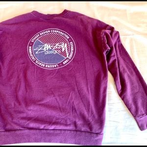 💥stussy crewneck